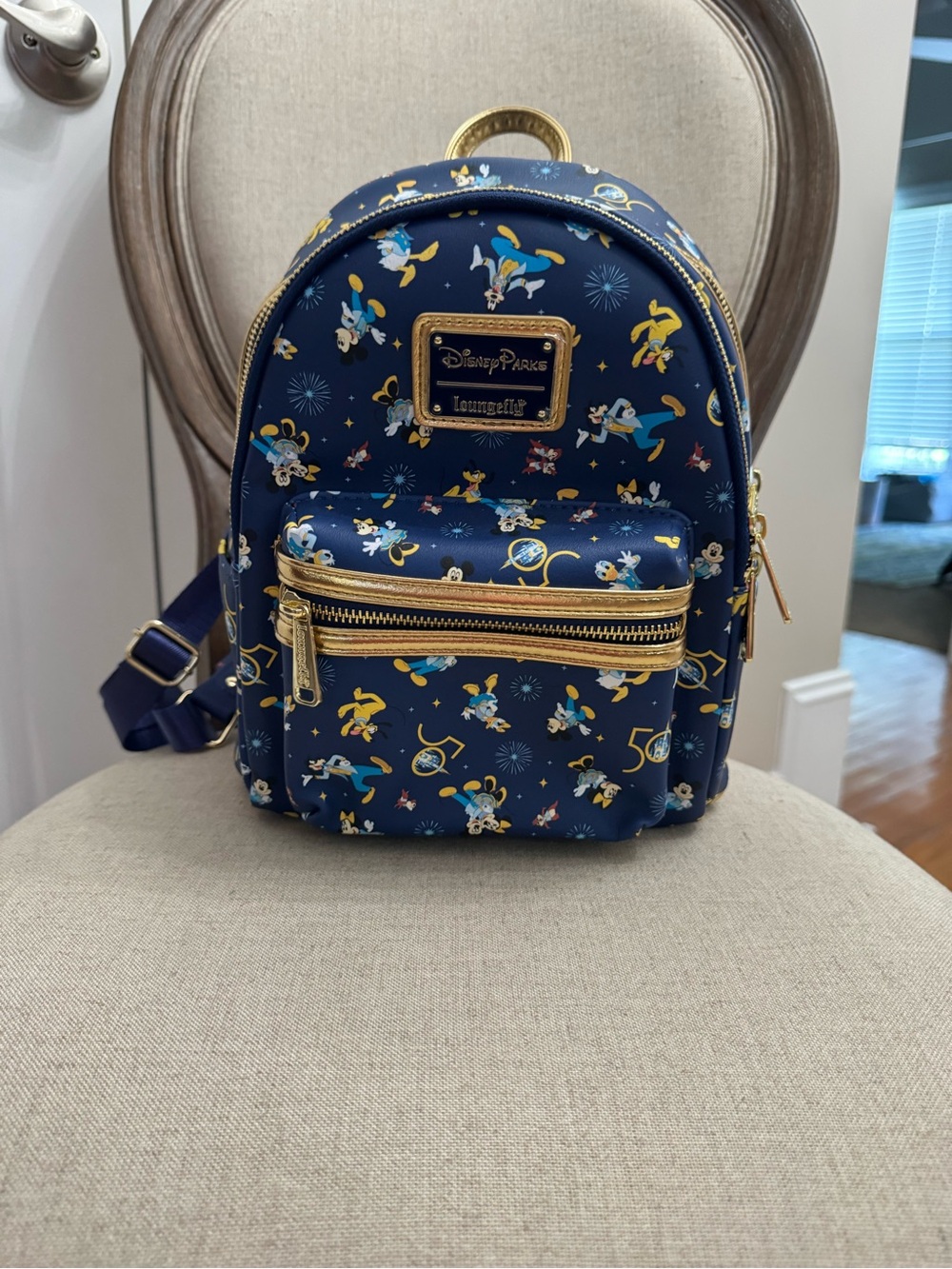 Rare Loungefly Disney 50th Anniversary Mini Backpack